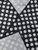 Haneri in Speckled Black w/ Dots