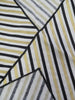 Haneri in White w/ Black&Gold Stripes